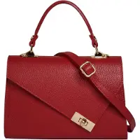 Cluty Henkeltasche "Damen echt Leder, Made in Italy" echt Leder, Made in Italy