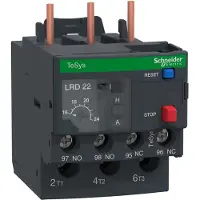 Schneider Electric Electric LRD22 Motorschutzrelais, 16-24A, 1S+1Ö, Klasse 10A