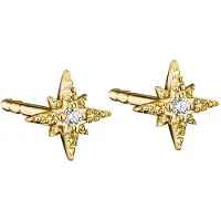 Thomas Sabo H2370-M01-14 Ohrringe für Damen Stern Goldfarben