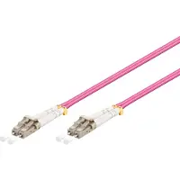 Wentronic LWL LC-LC Netzwerkkabel 50/125µ OM4 DUPLEX 10m