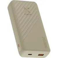 Xtorm Go2 Powerbank - 20.000mAh - 1x USB-A - 1x USB-C - Leistungsstarke Powerbank - Tragbarer Akku geeignet für iPhone und Samsung - Nachhaltige Technologie - Clay