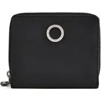 Esquire Geldbörse Athena Zip Around Wallet Black schwarz