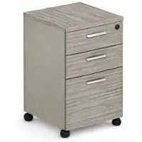 JVmoebel Grauer Kommode für Büroaufbewahrung Moderner Design Büromöbel