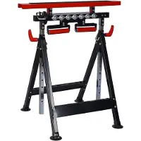 OEM Multifunktions-Werkbank, 4 Funktionen, höhenverstellbar, Rollen, V-Auflage