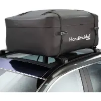 Merkloos Dachbox Dachtasche Dachkoffer - 400 Liter - Weich - Faltbar - Schwarz