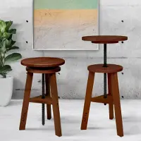 Dripio Malerhocker Buchenholz höhenverstellbar 48-66 cm Ø 30 cm drehbar