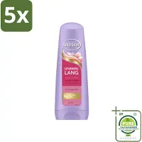Unilever 5 x Andrélon Conditioner Levendig Lang - 200 ml - Großpackung - 5 Stücke