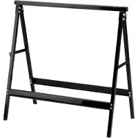 Dripio Arbeitsbock aus Stahl, klappbar, 76x37x78 cm, schwarz, bis 100 kg