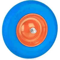 Dripio Schubkarrenrad 4.80/4.00-8, Vollgummi, Stahlfelge, bis 120 kg
