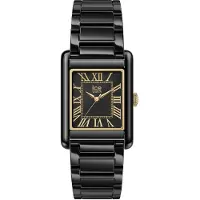 Ice Watch ICE-WATCH - Ice Power PW6 Solid Black Gold - Schwarze Damenuhr mit Plastikarmban