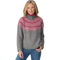 KRIMSON KLOVER Helena Mock Neck medium grey (039) M