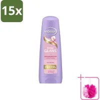 Unilever 15 x Andrélon Extra Glans Conditioner - 200 ml - Sparpackung - 15 Stücke