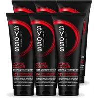 Syoss 6 x Intense Color Deep Conditioner für gefärbtes Haar - 250 ml - Vorteilspackung - 6 Stücke