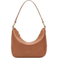BIASIA Leder Schultertasche Umhängetasche Noveau Shoulder Bag Cuoio braun