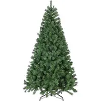 Generic Rebecca Mobili Künstlicher Weihnachtsbaum 210 cm aus PVC und Metall, grün