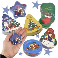 Merkloos Set mit 6 weihnachtlichen Handtüchern – Adventskalender-Geschenke für Kinder