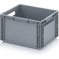 Merkloos Eurobox – 40 x 30 x 22 cm – 20 Liter – Stapelbar
