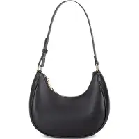 Merkloos Handtasche aus Kunstleder mit elegantem Reißverschluss
