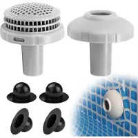 Selius Schwimmbadfilteranschluss, Anschlussset 32 mm, für Schwimmbadfilter, Zubehör für die Schwimmbadpflege