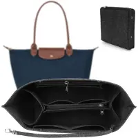 Merkloos Organizer für Handtaschen, speziell für Longchamp Le Pliage, multifunktional