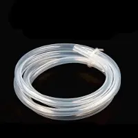 Markenlos Transparente Silikonschlauch 13mm ID 18mm OD - Lebensmittelechter Schlauch für Übertragung und Luftpumpe - 5 Meter lang