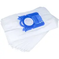 VHBW 10x Staubbeutel Ersatz für Zanussi Standard Bag für Staubsauger - 29,8cm x 17,7cm Weiß
