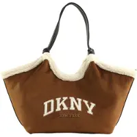 DKNY für Damen. R63ACE49 Braune Paula Md Tote Tasche (OSFA), Lässig, Polyurethan