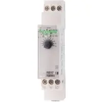 Schneider Electric RE17RBMU Zeitrelais Impulsformer, 0,1 s-100 h, Relais 1 W, 24 VDC/24-240VAC