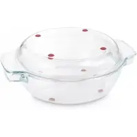 Tescoma Runder Bräter mit Deckel GrandCHEF 32 cm, aus Glas