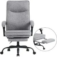 Dripio Ergonomischer Bürostuhl mit Fußstütze, 90-135° neigbar, bis 150 kg