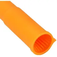 Markenlos Auto - Motorölpeilstab Rohr - Trichter - Für Automobilzwecke - Ersatz für OEM 038103663 (Orange)