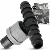 TRCR 30 Stück Tropfschlauch T-Stück Verbinder 20mm