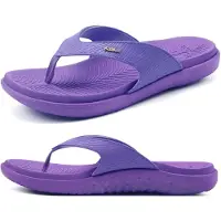 Merkloos Damenslipper mit orthopädischer Unterstützung und Yoga-Matten-Sohlen für den Sommer