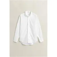 Gant für Herren. 3000300 Pinpoint Oxford Regular Fit Hemd weiß (S), Lässig, Baumwolle, Langarm