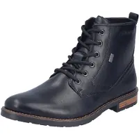 Rieker Herren Schnürstiefelette Schnürboots 14631-00 Schwarz, Schuhgröße:40 EU