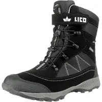 Lico Stiefel "Winterboot Sundsvall VS", Jungen, Gr. 38, wärmend, schwarz, Synthetik, Schuhe Stiefel