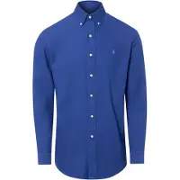 Ralph Lauren für Herren. 710805564522 Custom Fit Oxfordhemd gefärbt blau (XXL), Lässig, Baumwolle, Langarm