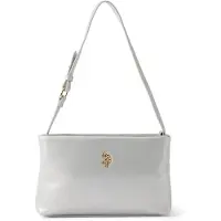 U.S. POLO ASSN. Schultertasche Ceremony Handle Bag Silver silberfarben