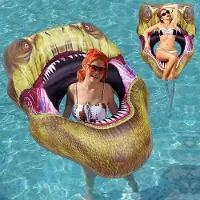 Markenlos Luftmatratze Tyrannosaurus Rex - Wasser-Hängematte für Erwachsene