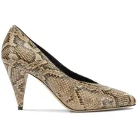 Casadei – Beige Leder High Heels für Damen – Größe 37