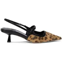 Jimmy Choo Damenschuhe mit Absatz, beige, aus Leder - Größe 36