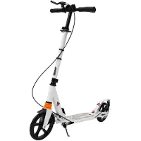 Merkloos Faltbarer Roller – Verstellbare Höhe 93-107 cm – Weiß