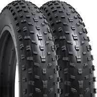 Merkloos Set mit 2 Fatbike-Reifen, 20x4.0, für Mountainbikes