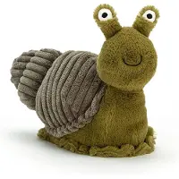 Merkloos Kuscheltier Slak, 27 cm groß, für Kinder