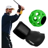 Merkloos Golf-Schlagtrainer für Anfänger mit manueller Korrektur