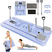 Merkloos Multifunktionales Pilates-Reformgerät für den Heimgebrauch