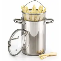Cookinglife Spargelpfanne / Pastapan - RVS - ø 16 cm / 4,0 Liter