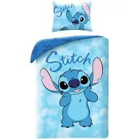Halantex SP. z.o.o. Baumwollbettwäscheset 140x200 Lilo und Stitch Youth blau