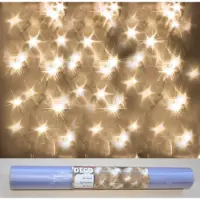 Hit Trading Lichteffekt Folie 3D Effekt Stern Sterne Hologramm Led Lichterkette Bastelfolie, Größe:50 x 100 cm