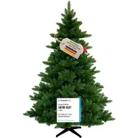 RS Trade Weihnachtsbaum „Spessarttanne Classic“ PVC 19001